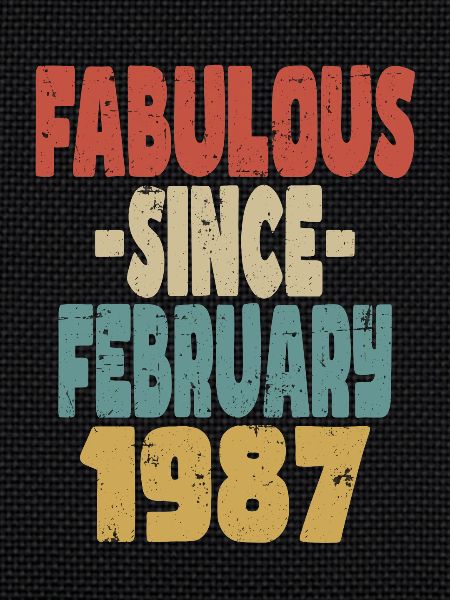 Fabuleux Février 1987