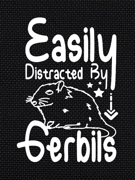 Easily distracted by gerbils