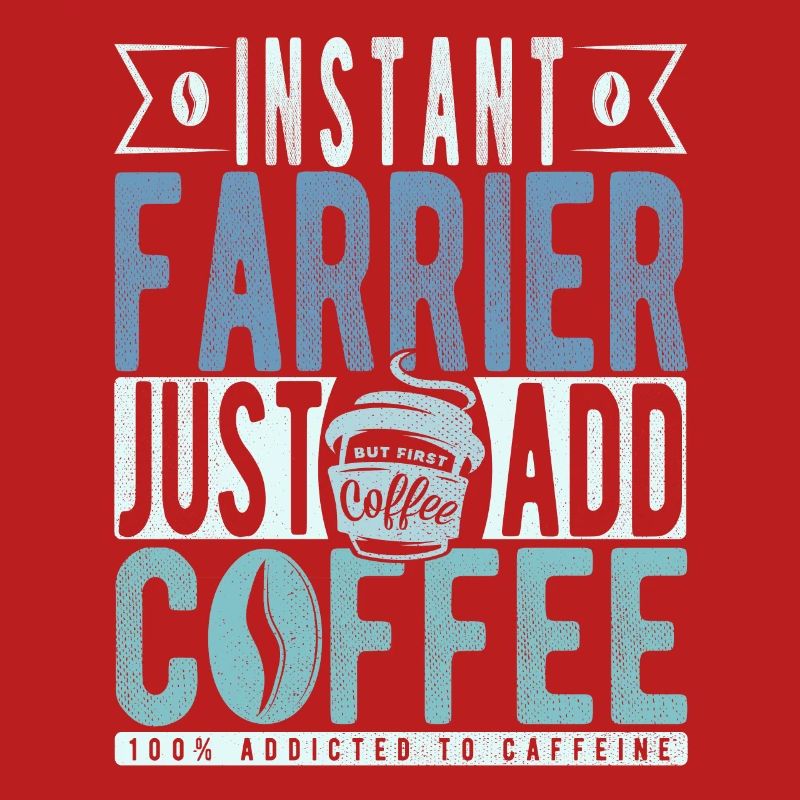 Maréchal-ferrant instantané Il suffit d’ajouter du café