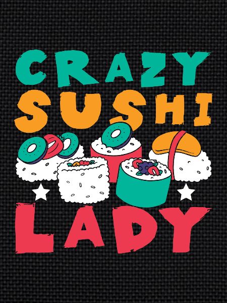 Crazy sushi lady