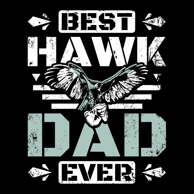 Fathers day Falconer best hawk dad ever