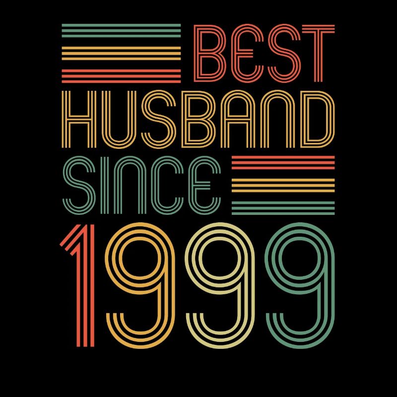 Bester Ehemann seit 1999 25.Hochzeitstag