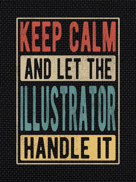 Illustrator Retro Geschenk