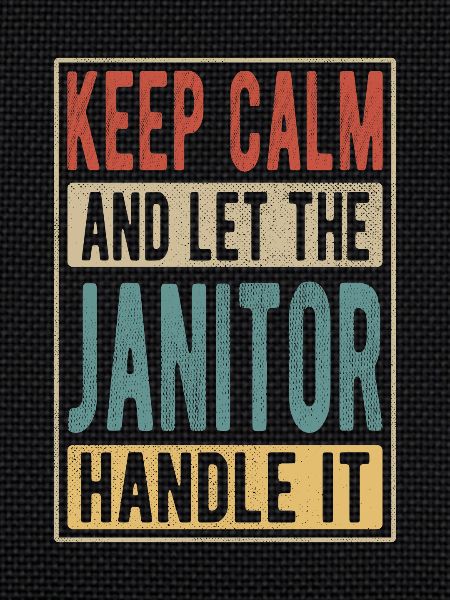 Janitor Retro Gift