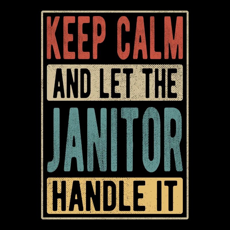 Janitor Retro Gift