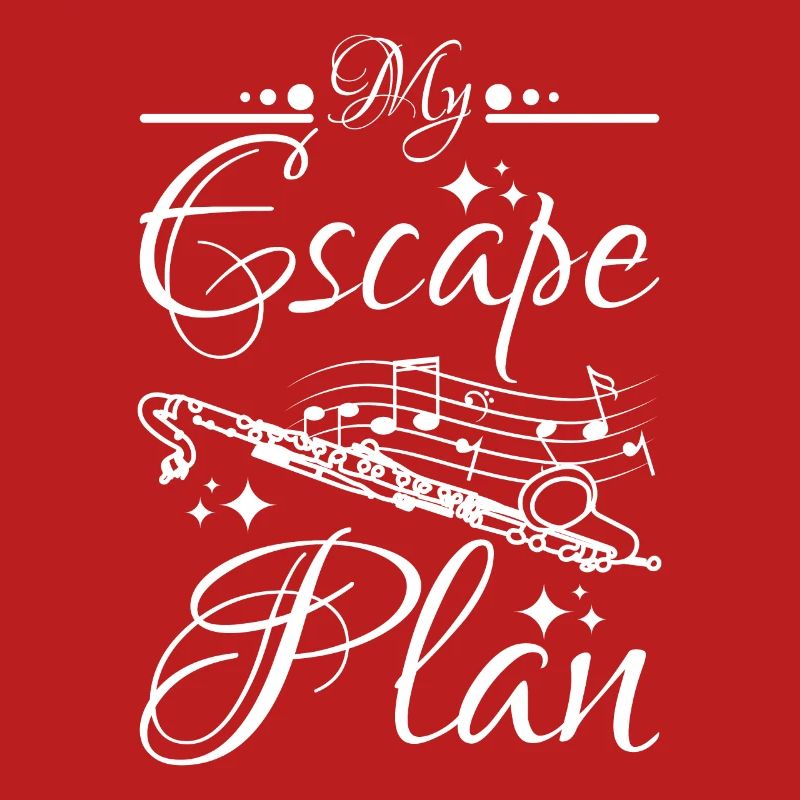 Mon plan d’évasion, jouer de la clarinette basse