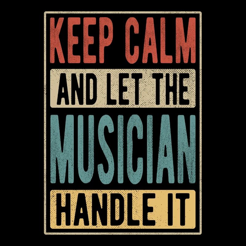 Musiker Retro Geschenk