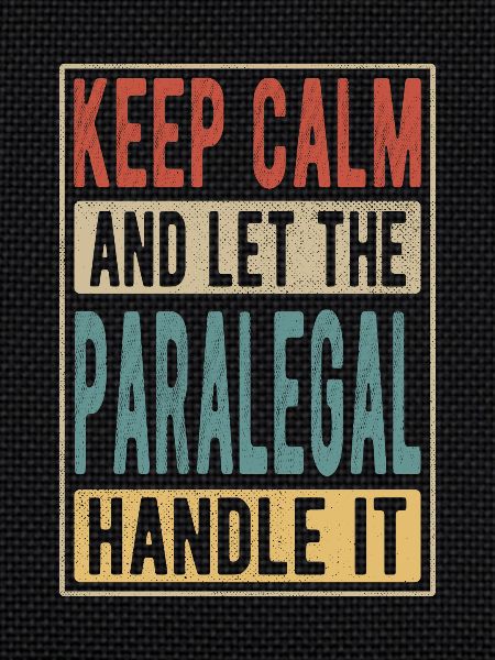 Paralegal Retro Gift