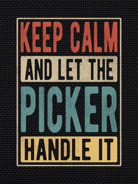 Picker Retro Geschenk