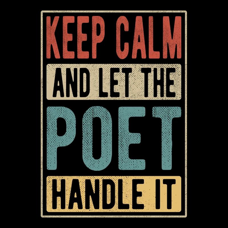 Poet Retro Geschenk
