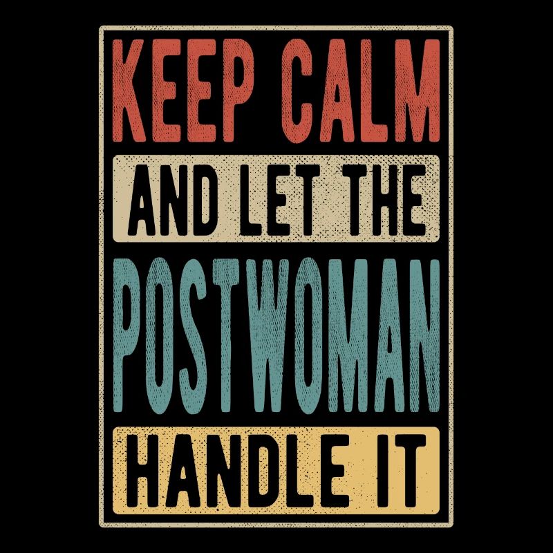Postbotin Retro Geschenk