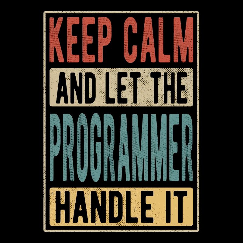 Programmierer Retro Geschenk