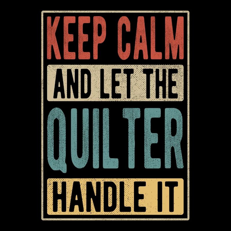 Quilter Retro Geschenk