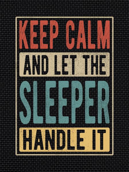 Sleeper Retro Geschenk