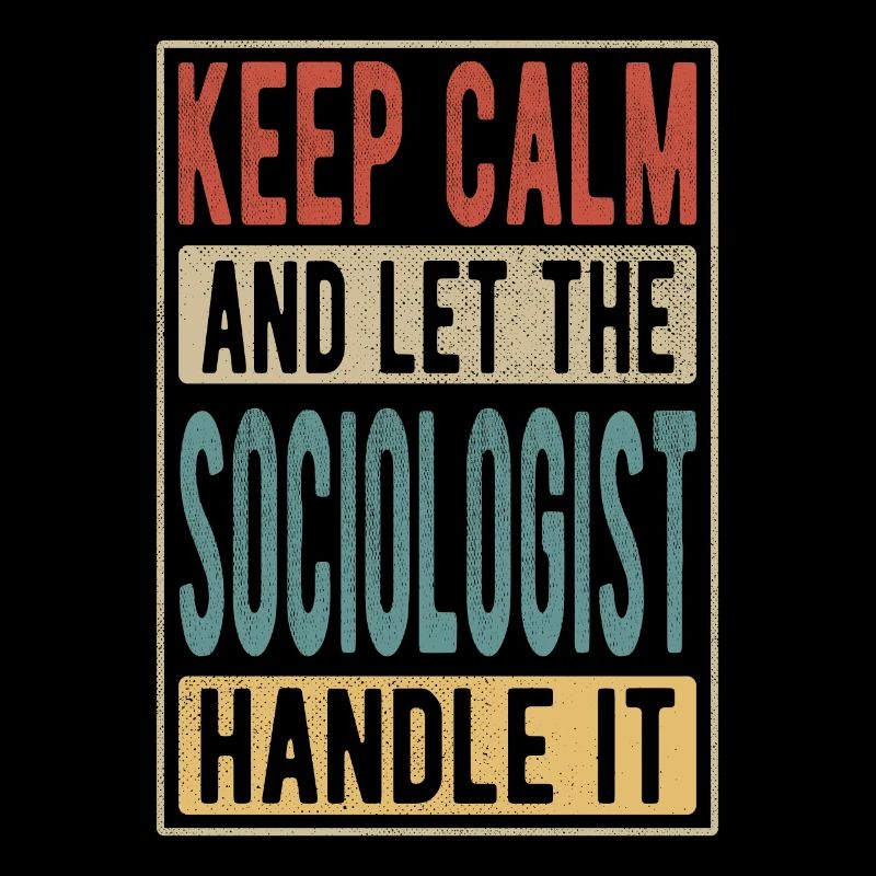 Sociologue Retro Gift