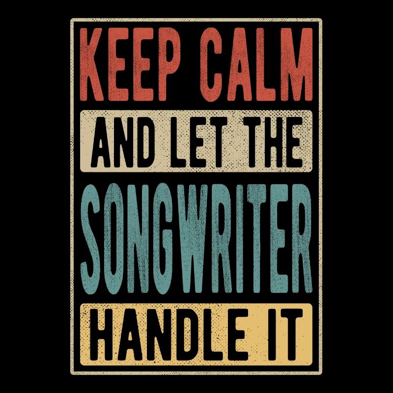 Songwriter Retro Geschenk