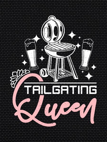 Girl Tailgating Queen