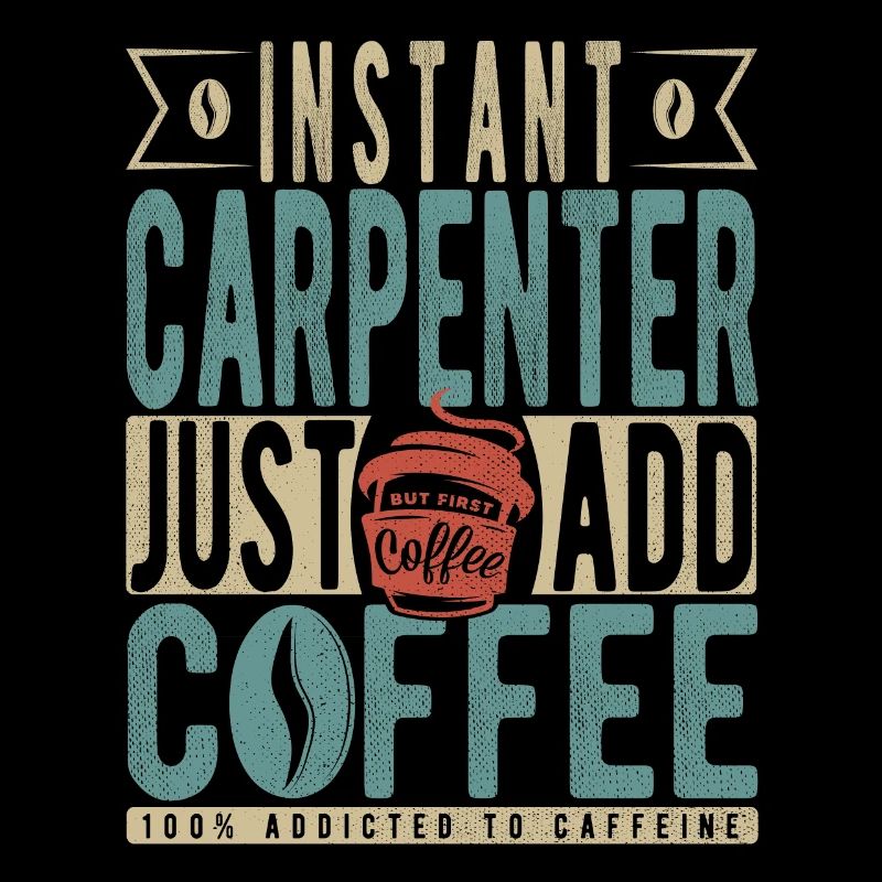 Instant-Schreiner einfach Kaffee hinzufügen