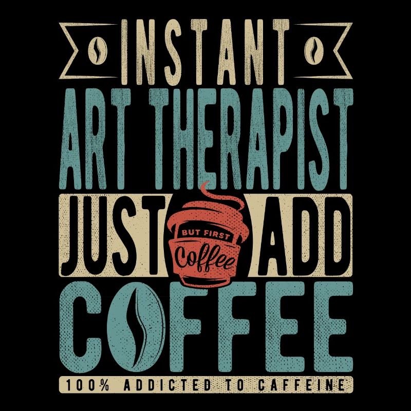Art-thérapeute instantané Il suffit d’ajouter du café