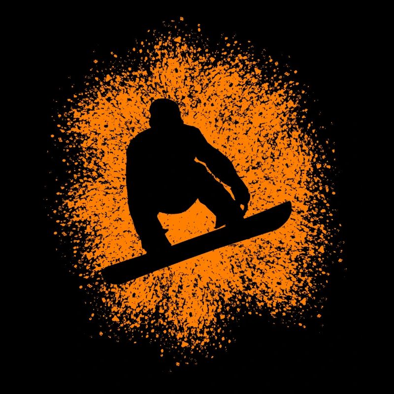 Snowboard Wintersportler