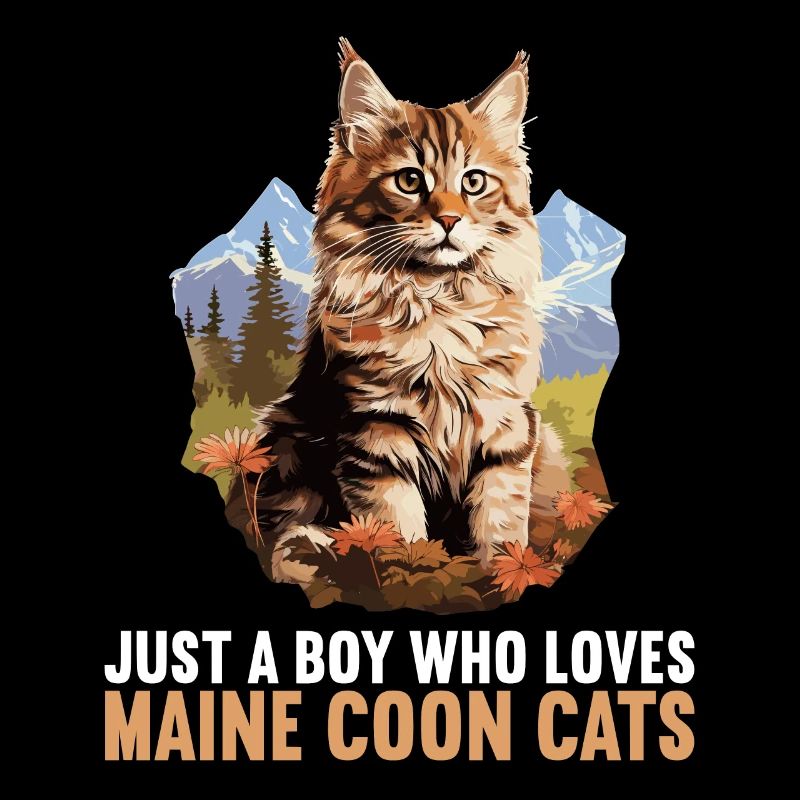Maine Coon Chaton Maine Coon Chat