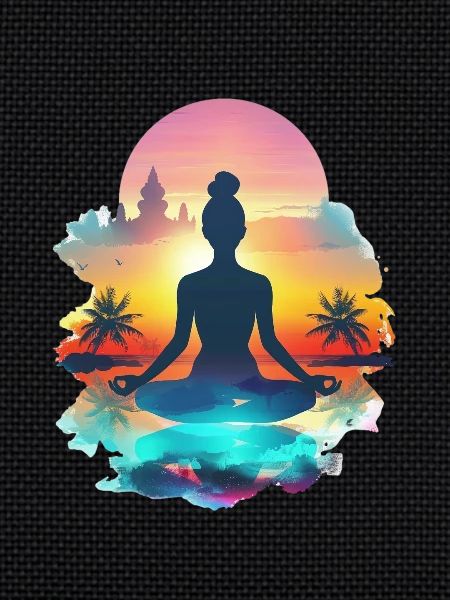 Meditation in Sunset Paradise