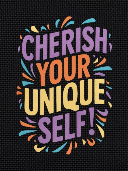 Cherish Your Unique Self Botschaft