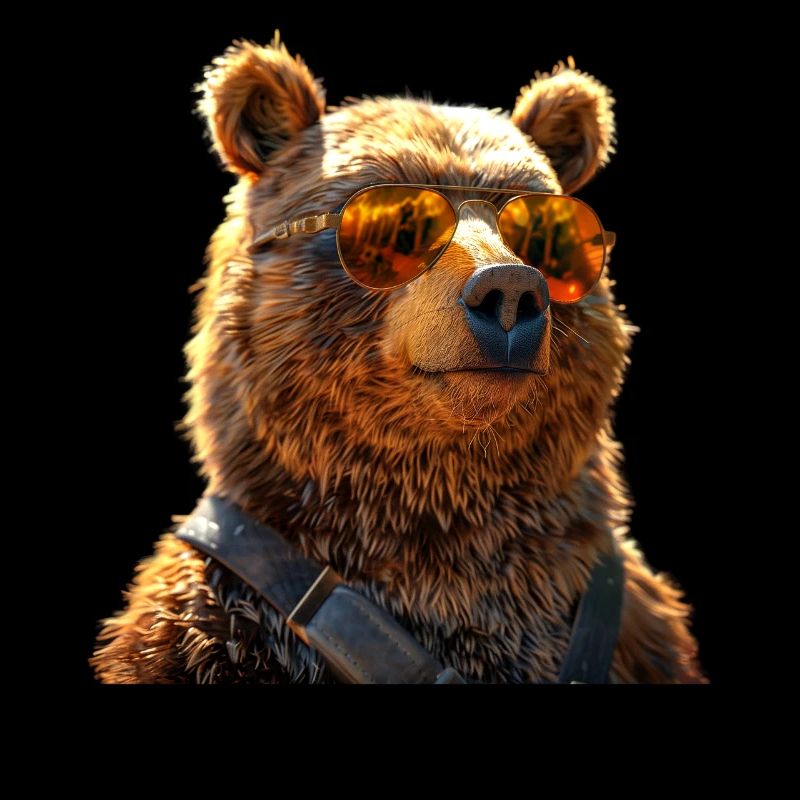 Braunbär Grizzly Bär Bärenbrüder Papa Wilde Bären