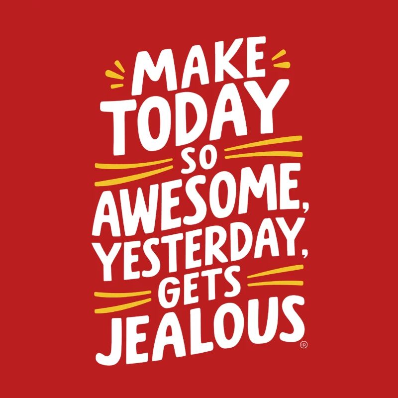 Mache Heute So Genial, Gestern Wird Neidisch