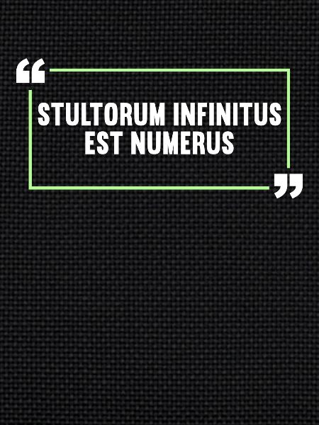 Latin Funny Latin Saying