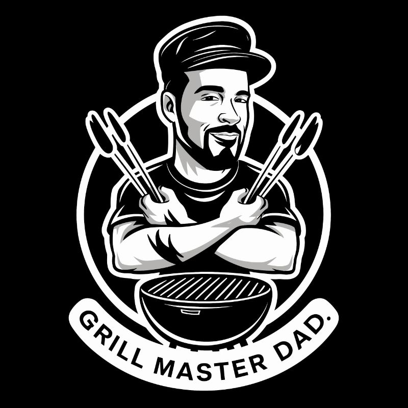Grill Master Papa - Unique Motif