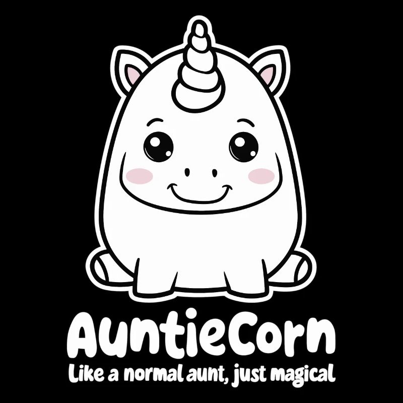 AuntieCorn Like a Normal Aunt Just Magical