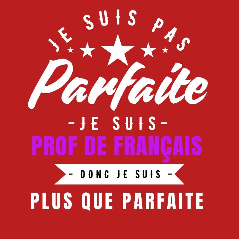 je suis prof de français plus que parfaite