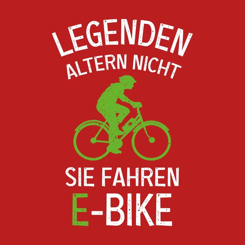 Legends don't age, they ride e-bikes