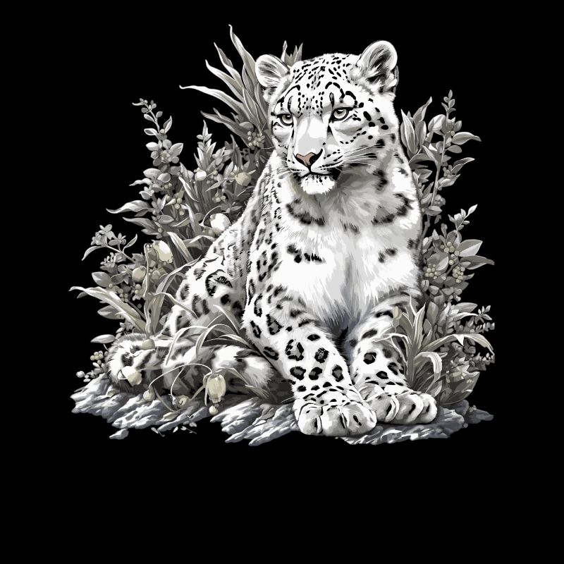 Léopard des neiges Schneeleoparden Schneeleopard