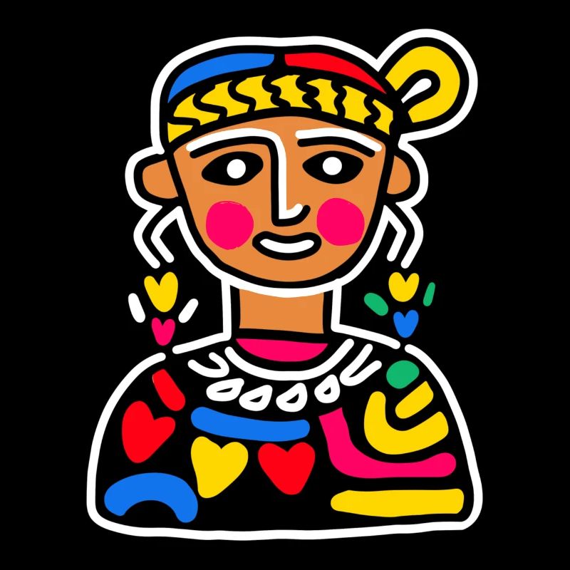 Aztekischer Gott Alte Mythologie Coatlicue Buntes