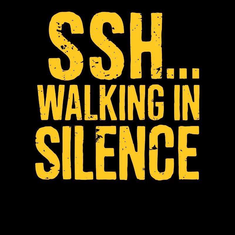 SSH... Gehe In Der Stille - Silent Walking Trend