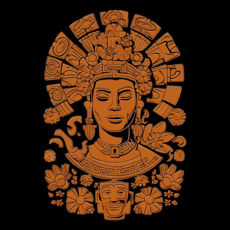 Aztec God Ancient Mythology Xochiquetzal