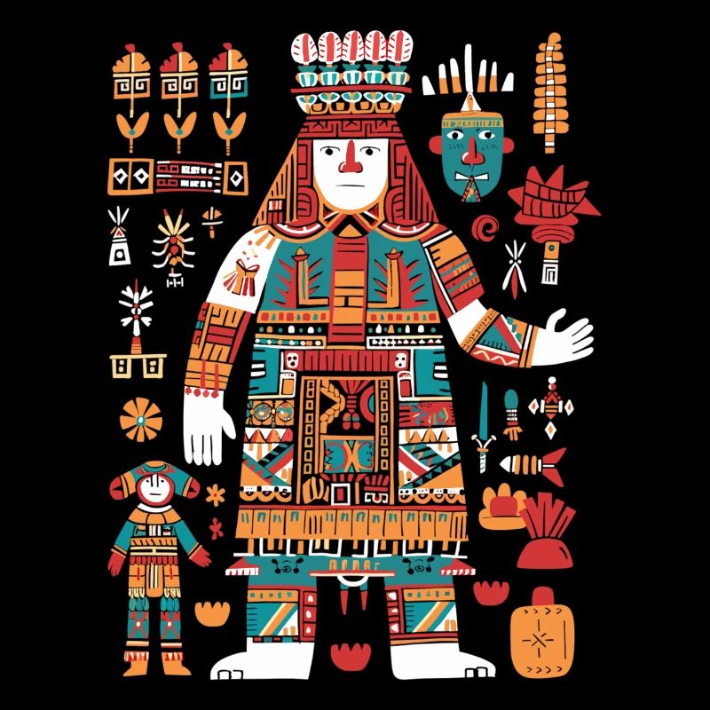 Itzamna Maya God Mythologie maya