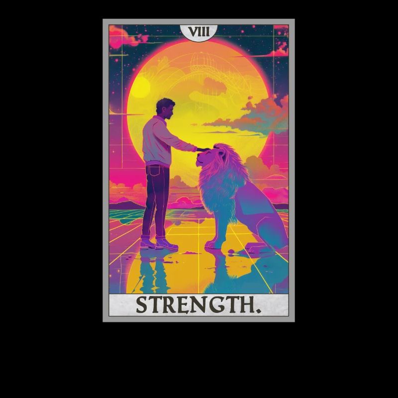 Tarotkarten Tarotkarte Strength Kraft