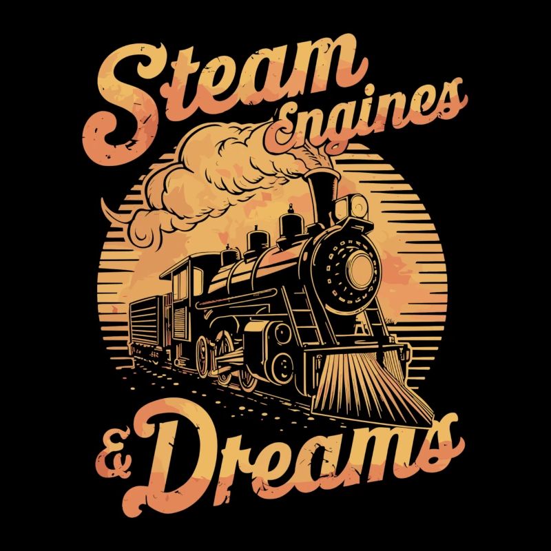 Dampfloks Und Träume: Trainspotter Zug Eisenbahn