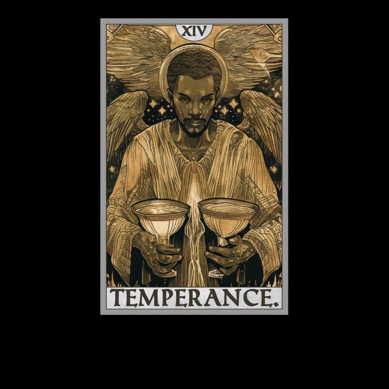 Tarot Card Tarot Card Temperance Temperance