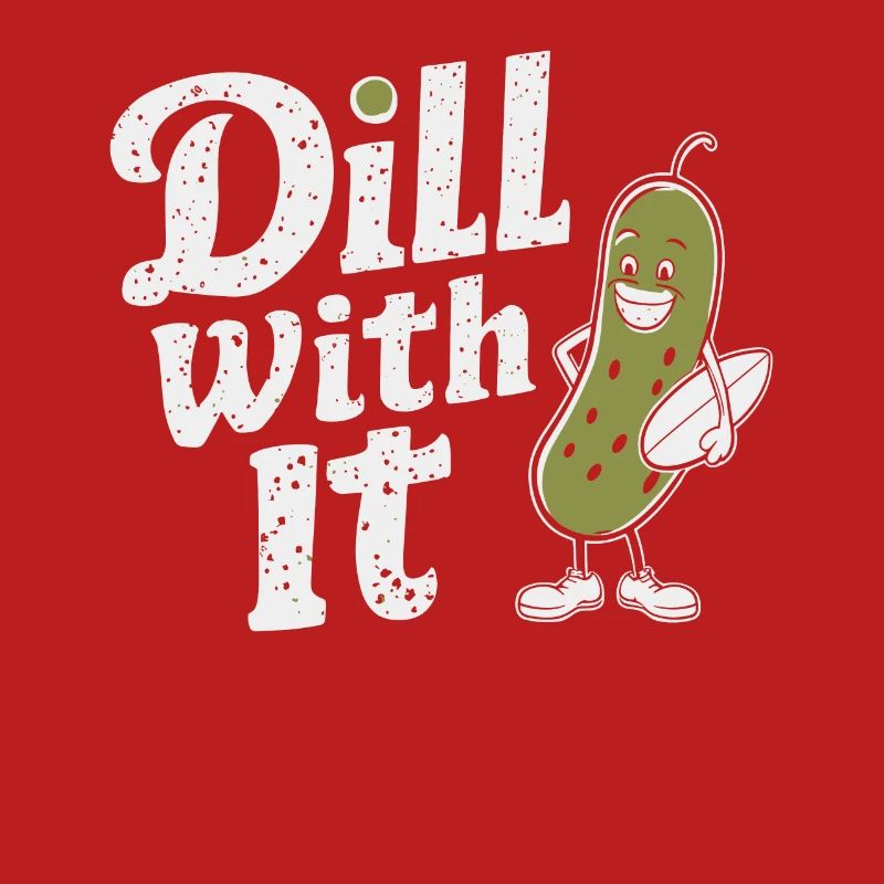 Concombre avec ça - Concombre de dessin animé drôle