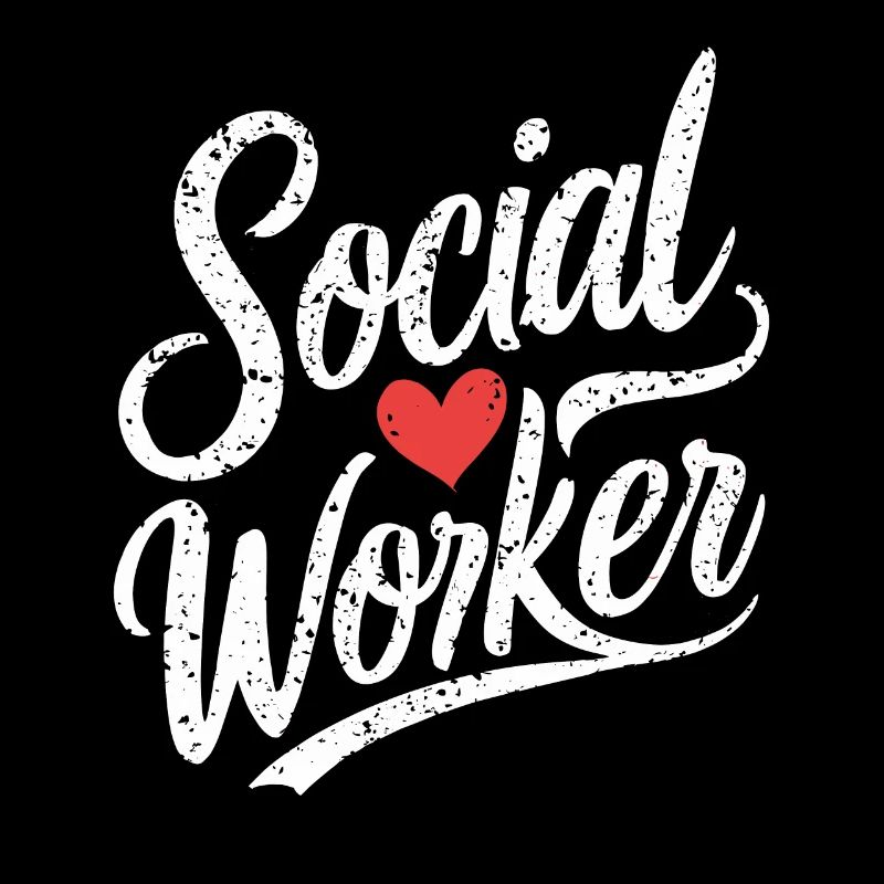 Social Worker Heart Social Work Love