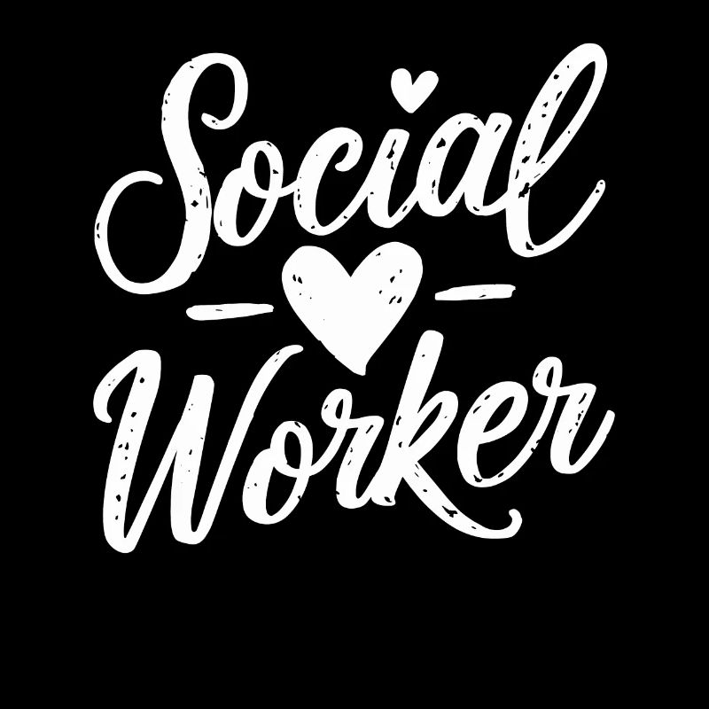 Social Worker Heart Social Work Love