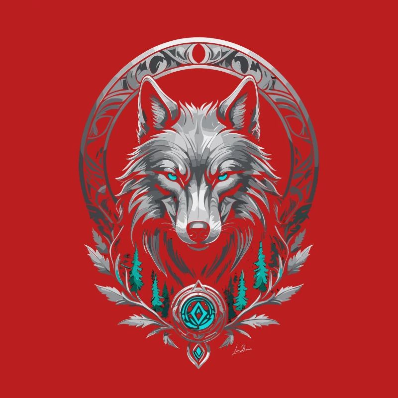 Loup arctique médiéval