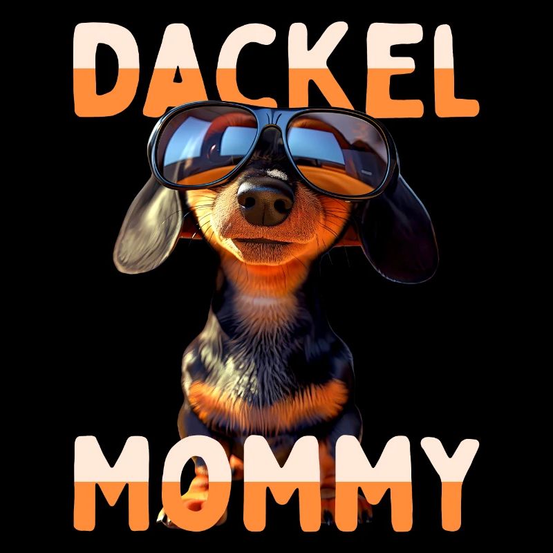 Dackel Mommy Dachshund Mama Wiener Mom Muttertag