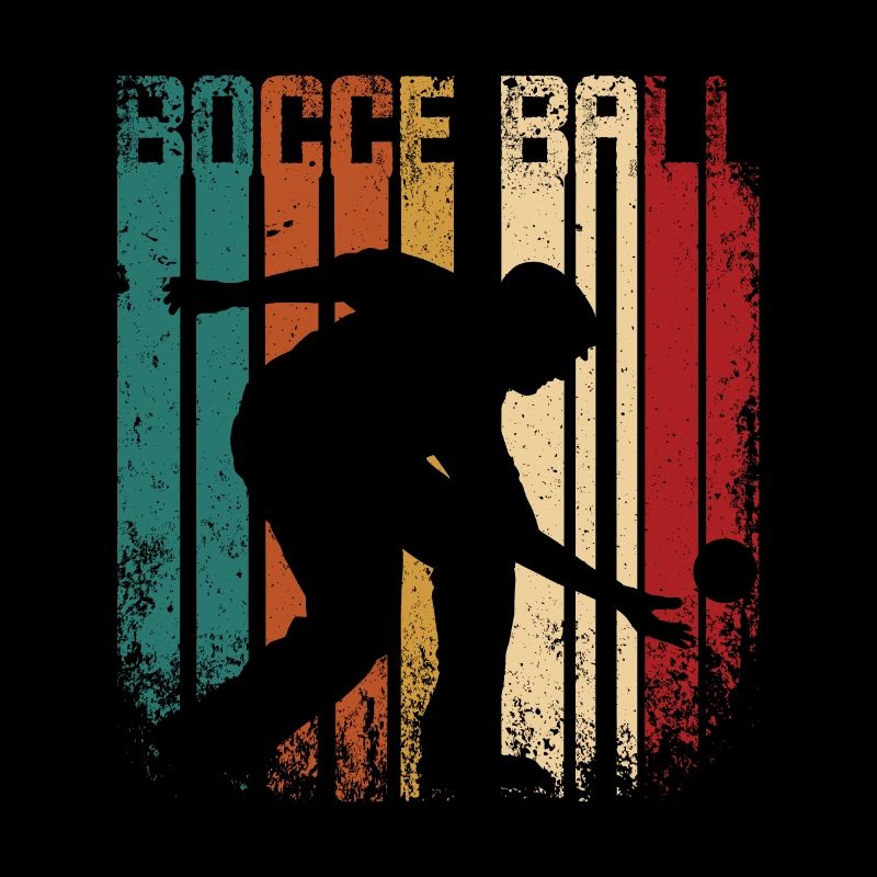Retro Vintage Bocce Ball