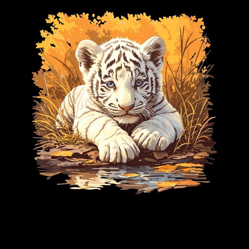 White Tiger Weiße Tiger Weißer Tiger