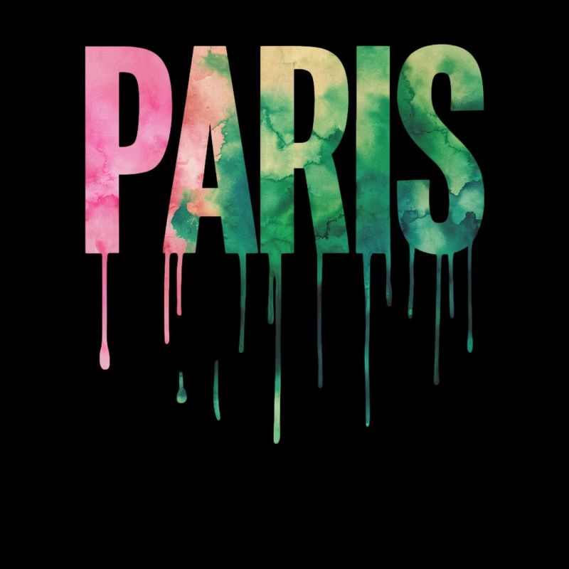 Souvenir de Paris Aquarelle